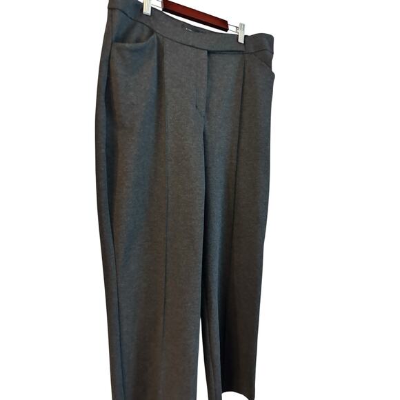 Express Women’s Curvy Mid Rise Bootcut Pants Gray Size 16S NWOT Pockets - Picture 4 of 8